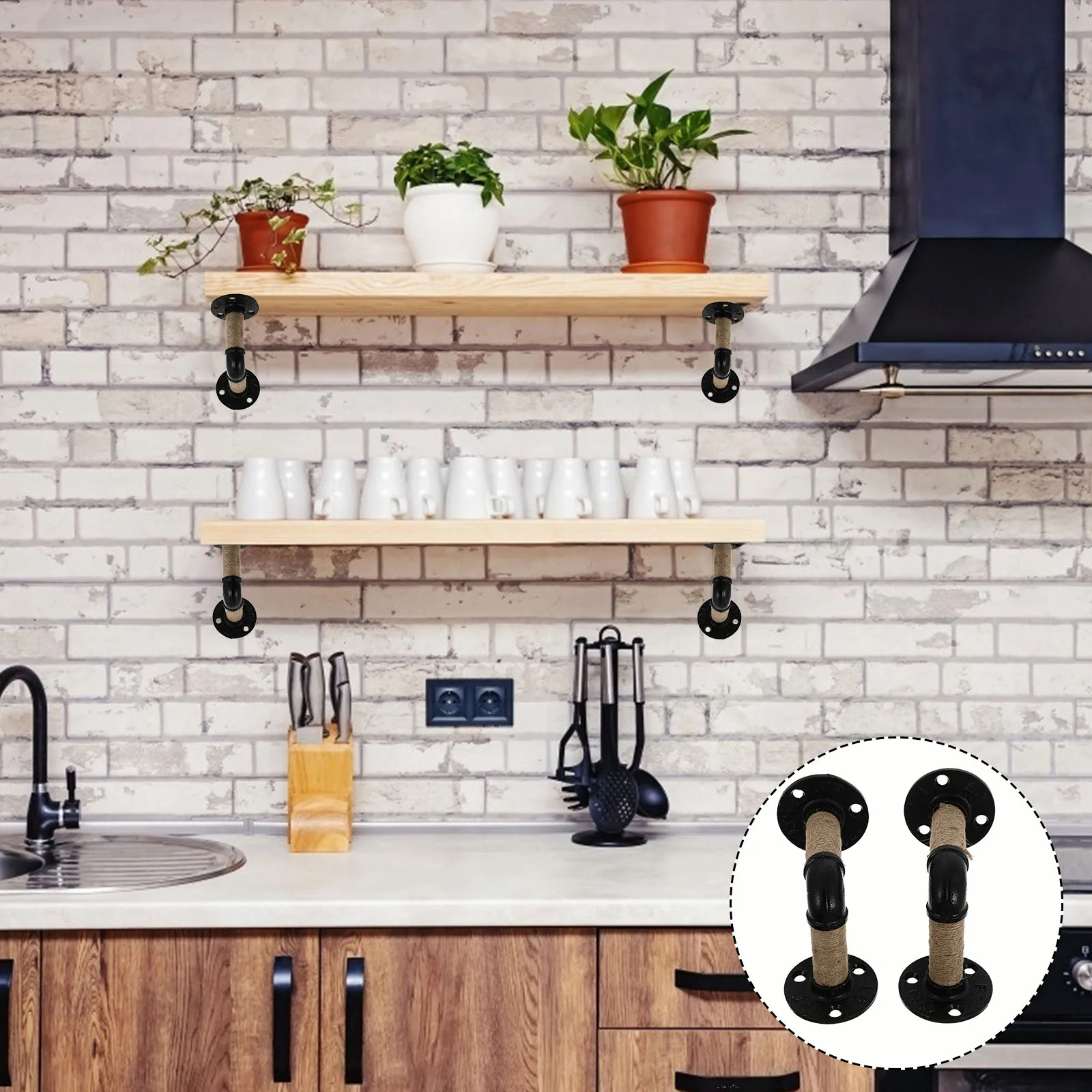 Bracket Shelf Corner Brackets Duty Wall Angleheavy Brace Metal Hanging