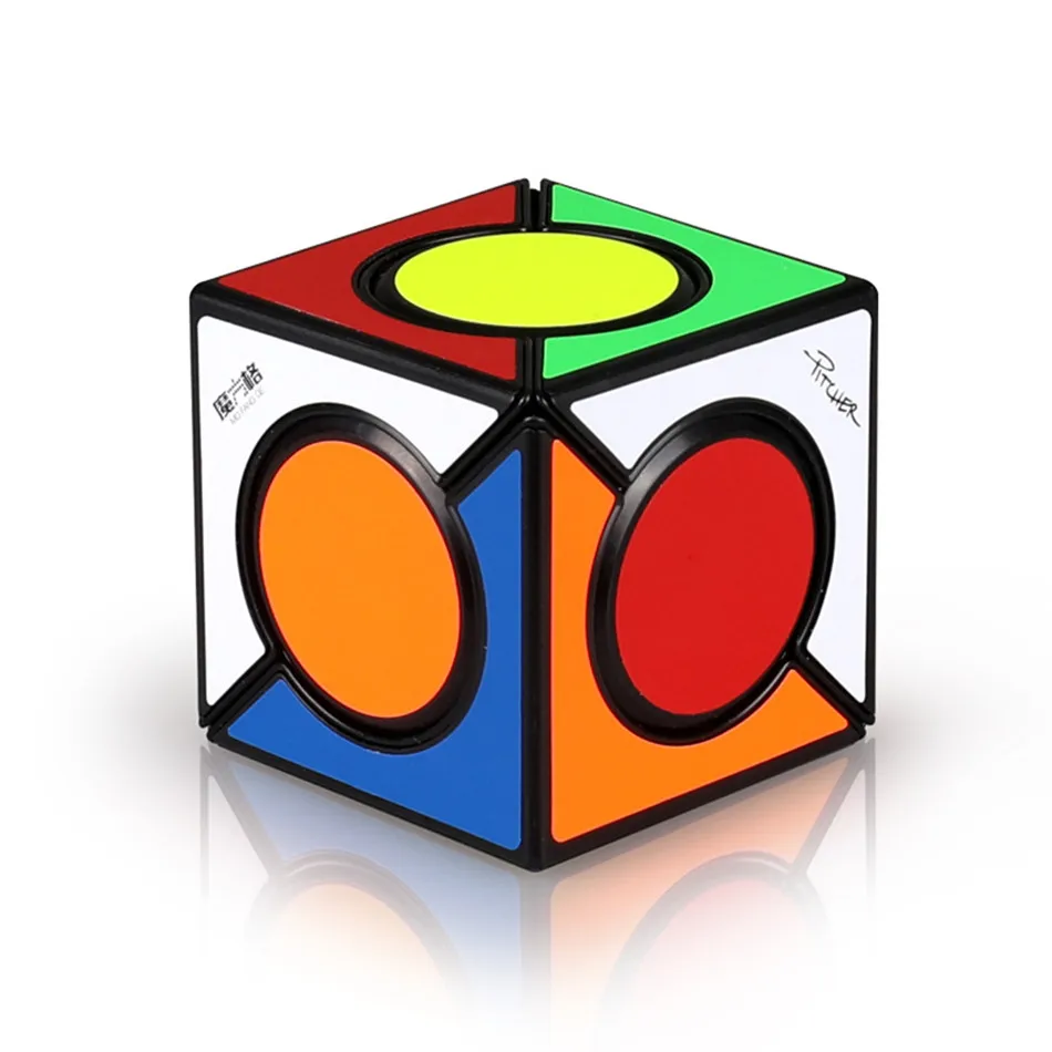 Qiyi, новинка, 2x2, волшебный кубик странной формы, скоростной кубик, профессиональный кубик, Магическая головоломка, игрушка для детей, подарок для детей, Классические игрушки