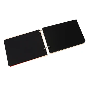 

8 Inch Wood Cover DIY Loose-leaf Pasted Photo Album Handmade Pasted Personalized Photo Album Wedding Album Memorial Photo