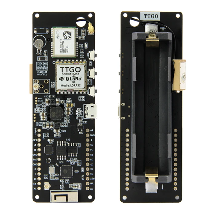 TTGO t-луч 433 МГц/868 МГц/915 МГц ESP32 WiFi беспроводной Bluetooth модуль ESP32 gps NEO-M8N SMA LORA 32 18650 Держатель батареи