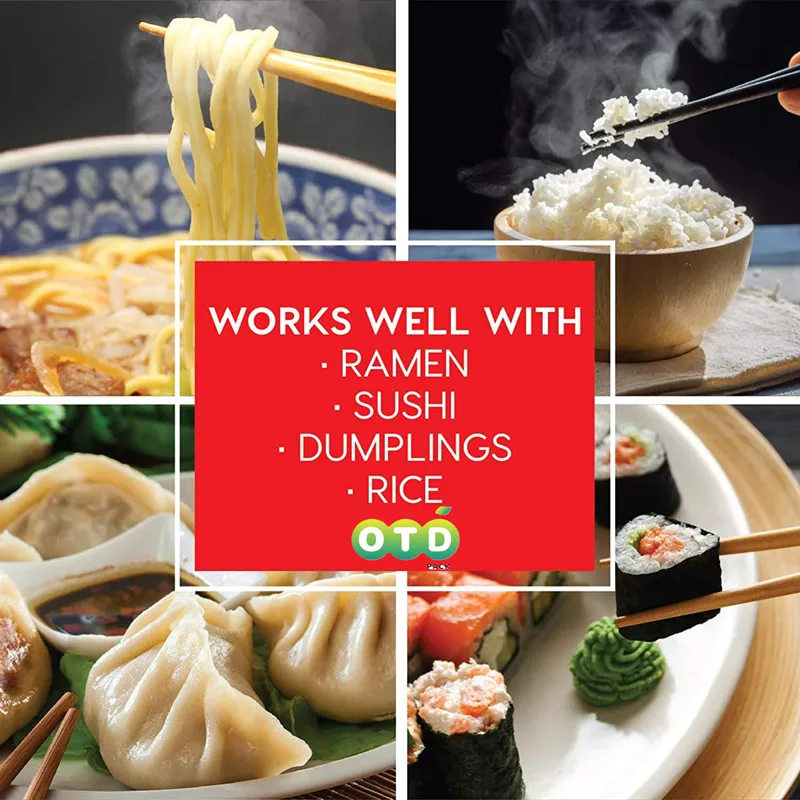 Chinese Restaurant Bamboo Chopsticks Premium Disposable Chopsticks Individually Wrapped Multi Pack Japanese Sushi