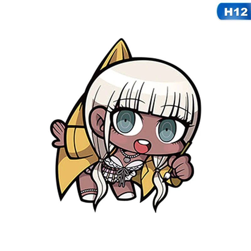Аниме игра Danganronpa V3 мультфильм брелок Рисунок акриловый двухсторонний прозрачный кулон лучший друг ювелирные изделия фанатов подарок - Цвет: H12
