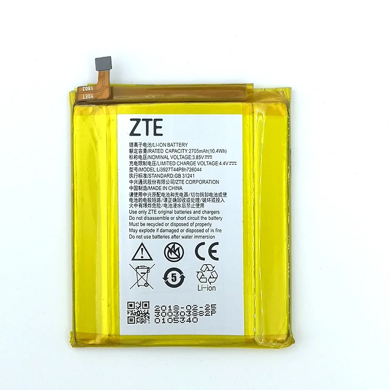 

NEW Original 2705mAh Li3927T44P8h726044 battery for ZTE Blade Axon 7 Mini High Quality Battery+Tracking Number