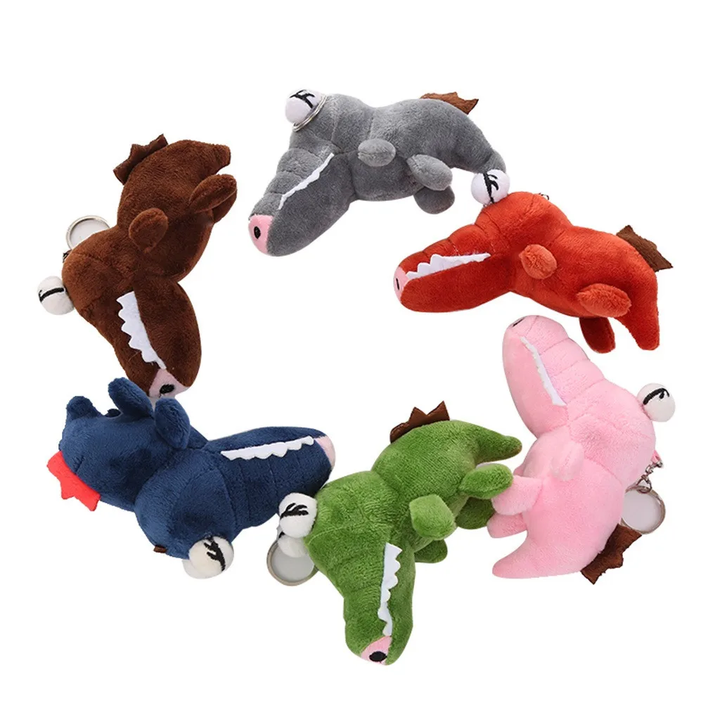 Mini Backpack Charms Pendant Trinket Cute Plush Toys Scrocodile Soft Stuffed Animals Dolls Gift lanyard keychain gadgets #A