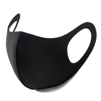 

50 pcs Washable Mask Made For Men Women dust Mask Air Smoke Pollution Masks with Elastic Earloop black pink blue