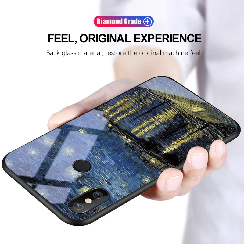 Закаленное Стекло чехол на для samsung Galaxy a50 a10 a20 a30 a40 a60 a70 a80 a50s a30s a10E A20e a10s a20s роспись Coque