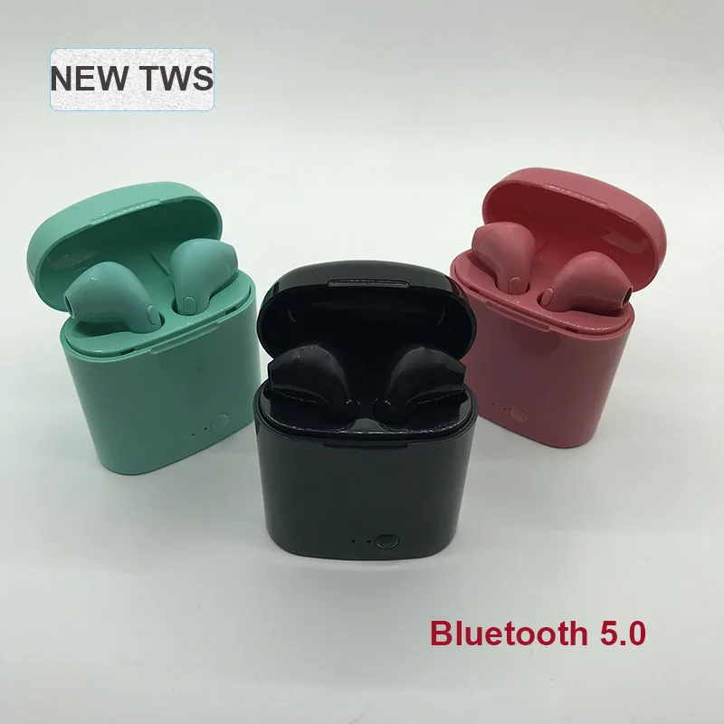 

New Upgrade Bluetooth 5.0 i7s Headphone tws VS i11 i12 i14 i18 tws Earphones Binaural Call Stereo Sound Invisible Earbuds