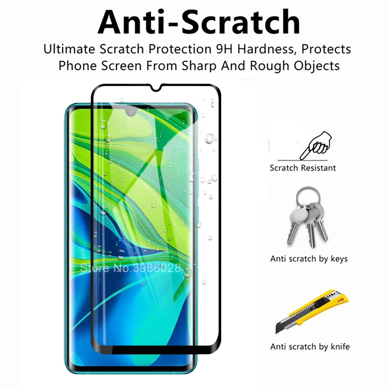 2 в 1 для Xiaomi mi Note 10 Pro закаленное стекло mi CC9 Pro защита экрана объектив камеры Xio mi Note10 Pro Полное покрытие пленка glas
