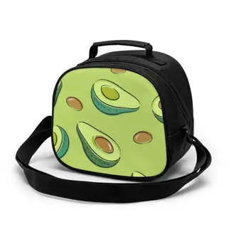 

2020 Insulated Lunch Bag Avocado With Bone Thermal Cooler Picnic Food Lunch Box Bag for Kids Girls Children