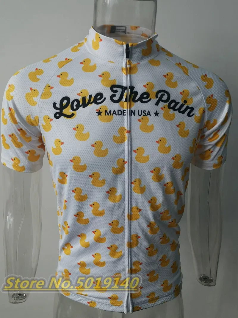 Love The Pain men summer team bicycle jersey ropa ciclismo homer maillot downhill outdoor workout wear cycling clothes