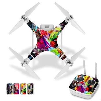 

Colorful Diamond Style Vinyl Skin Sticker for DJI Phantom 3 Drone And Remote Controller 0138