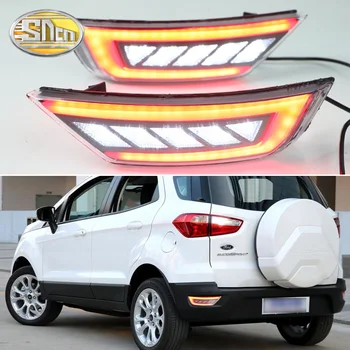 

For Ford Ecosport 2013 - 2018 2019 Multi-functions LED Rear Bumper Light Fog Lamp Brake Light Reflector Auto Bulb Reverse Light