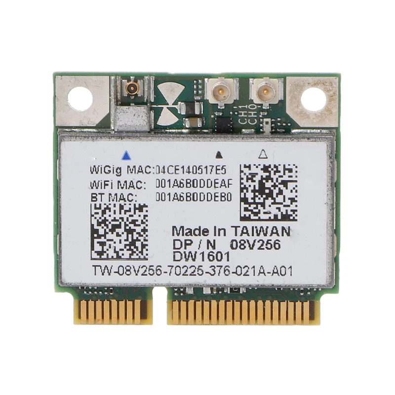 Беспроводная карта DW1601 QCA9005 8V256 802.11AD 7 Гбит/с Bluetooth 4 0 мини Pcie | Компьютеры и офис