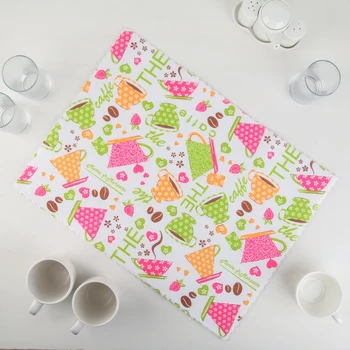 

Dish drying mat "Coffee", 38 × 50 cm, microfiber