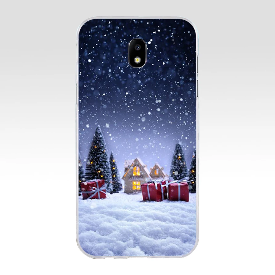 11 325FG Рождественский новогодний Мягкий силиконовый чехол из ТПУ для samsung j3 j5 j7 j330 j2 j6 Plus - Цвет: 11