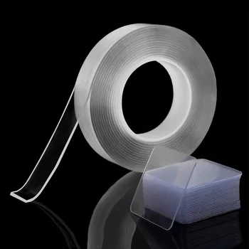 

Powerful nano seamless double-sided tape without punching Magic nano-tape Traceless Double-Sided Transparent tape Reusable tapes