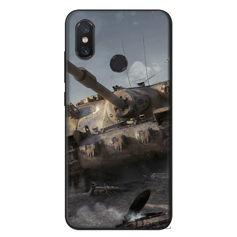 Силиконовый чехол для телефона Xiaomi Redmi 8A 7A K20 GO 7 S2 4A 4X5 5A Plus 6 6A Pro Cover World Of Tanks - Цвет: B10