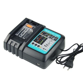 

Suitable for Makita Charger 14V-18V Lithium Battery Charger DC18RC Fast Charger with USB-EU Plug