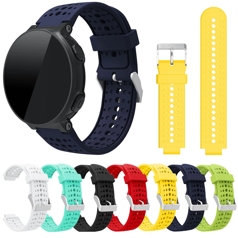 

Strap Silicone WatchBand Replacement Band For Garmin Forerunner 235 220 230 620 630 735XT Bracelet Outdoor Sport Wriststrap