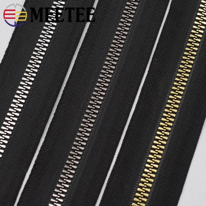 Молния из смолы Meetee № 5 4/8 метров для шитья сумки молния ремонт открытые куртки