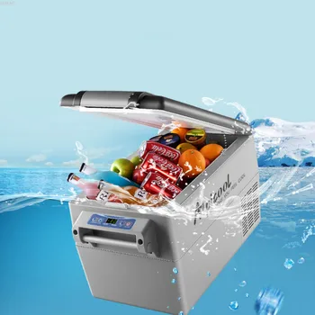 

Vehicle Refrigeration Compressor Vehicle Home Dual-purpose DC12V 24V Mini Car Refrigerator Cabinet Small Storage Cooler Box