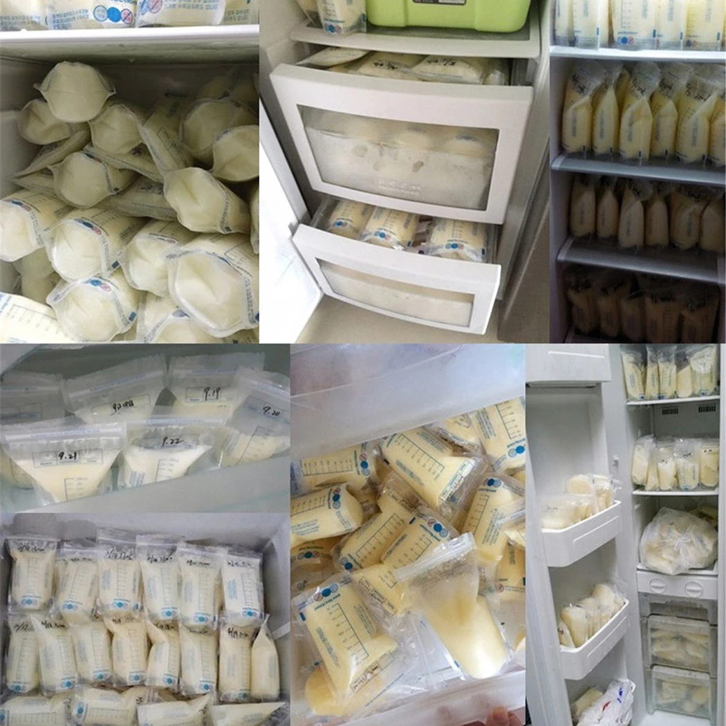 Baby milk storage freezer bags 50pcs 15