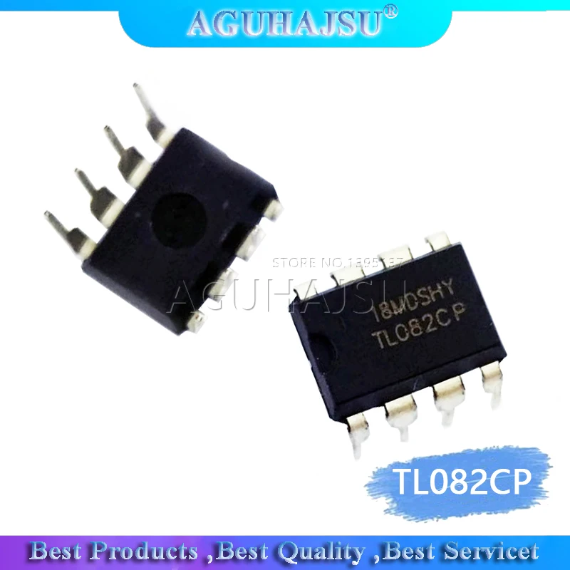 Reland Sun TL082CP DIP-8: 10 Pezzi Di Circuiti Integrati TL082, TL082CN, Amplificatore Operazionale Doppio