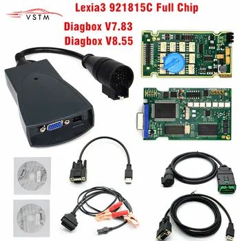 

Lexia 3 PP2000 Full Chip 921815C Diagbox V7.83 with Firmware Lexia3 V48/V25 For Citroen for Peugeot OBDII diagnostic-tool