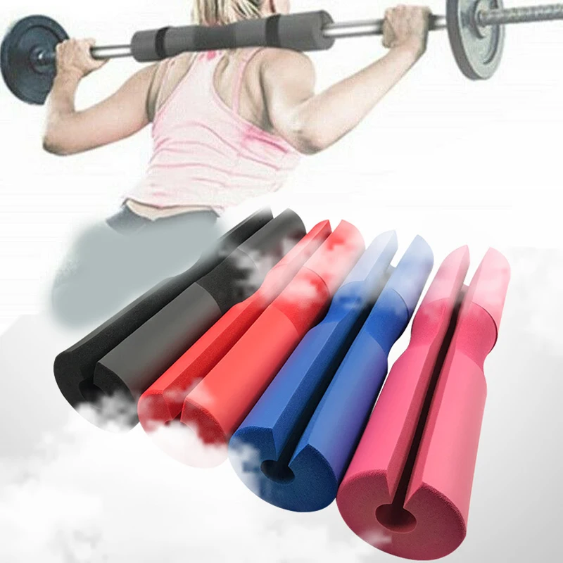 4 Colors Foam Barbell Bar Cover Pad Weight Lifting Squat Shoulder