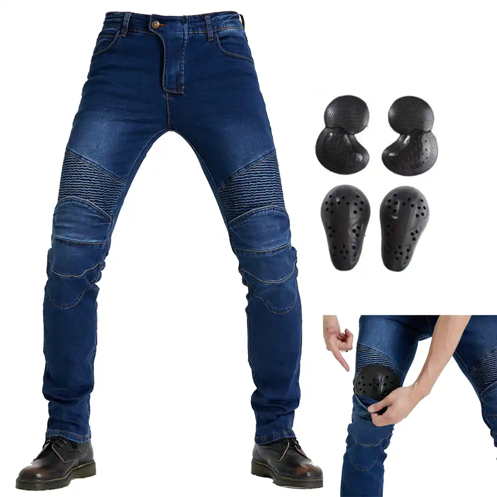 motocross racing denim jeans