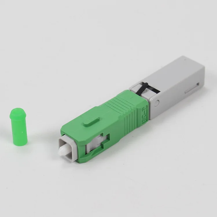SC APC Connector FTTH Optical quick connector Embedded SC APC FTTH Fiber Optic Fast Connector SC 5