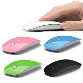 

Optical Wireless Mouse 2.4G Receiver Ultra-thin Mouse for Computer PC Laptop Desktop NC99