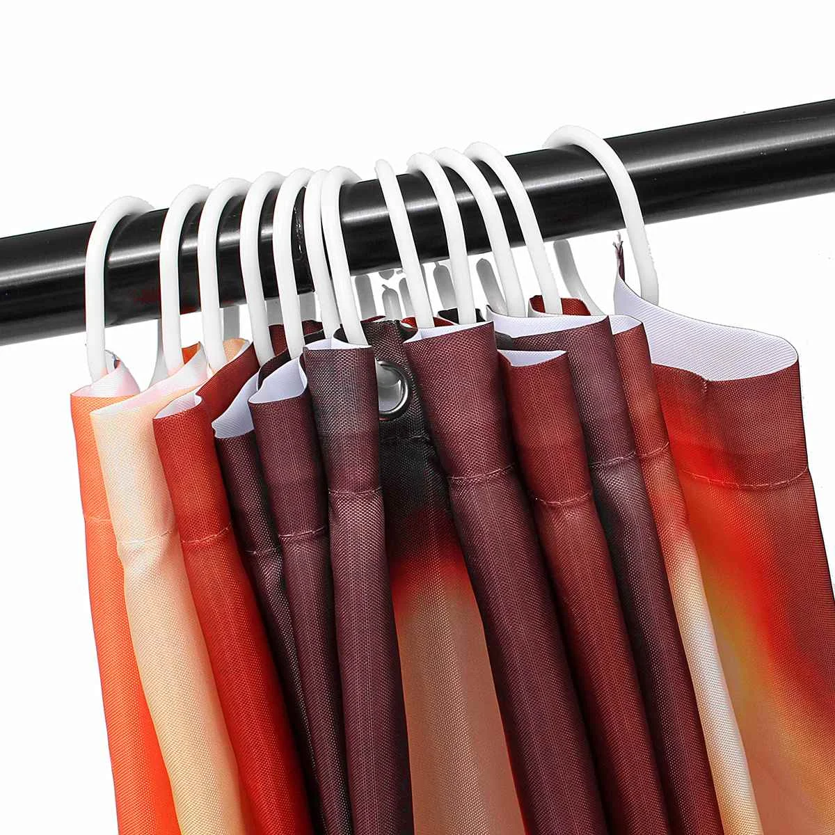 Halloween Type Bathroom Set Shower Curtain Non-Slip Bath Mat Pedestal Rug Toilet Cover Mat Bathroom Curtains Christmas Gifts