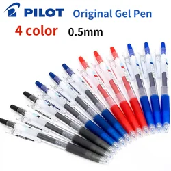 Ensemble de stylos à encre Gel 0.5 à séchage rapide, 5 pièces, LJU 10EF mm, écriture lisse, papeterie scolaire et professionnelle 