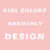 Redkite/детские нагрудники из хлопка с разноцветными милыми рисунками для новорожденных мальчиков и девочек - Цвет: Girl color