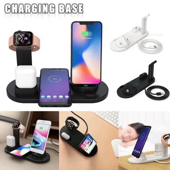 

New Charger Mount Wire Wireless Charging Bracket for Smart Phone Watch Earphone LMH66
