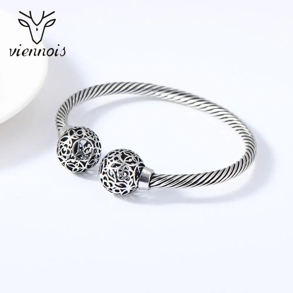 От Viennois покрытие из Дубай Стиль Бусы Браслеты & кольца для женщин геометрический