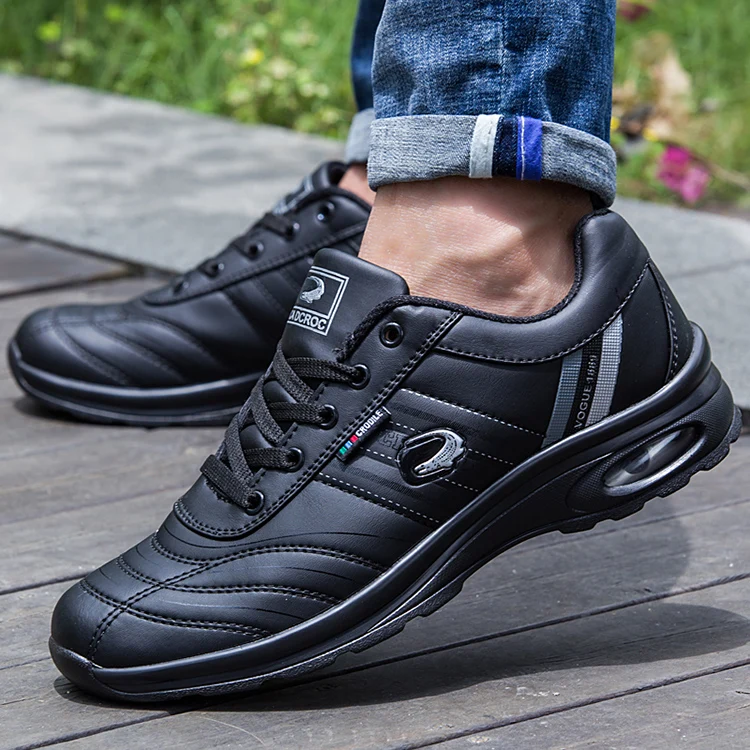 Обувь для гольфа мужские уличные черные белые мужские водонепроницаемые спортивные кроссовки износостойкие на шнуровке мужские кроссовки для гольфа большой размер