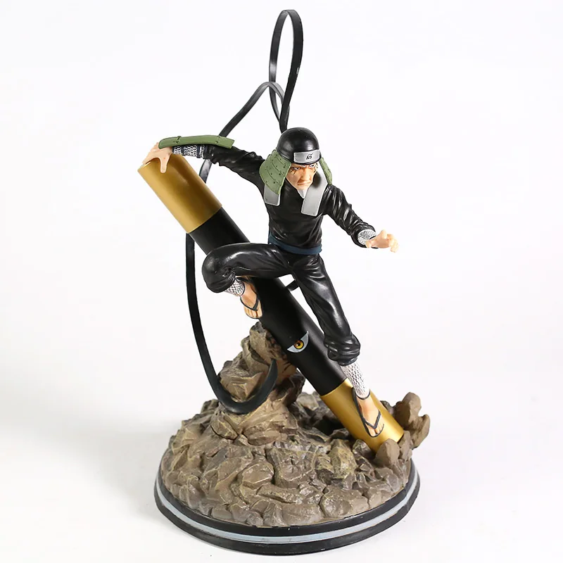 Наруто Shippuden Hiruzen Sarutobi ниндзя боевой костюм Ver. ПВХ фигурка игрушка Коллекционная модель статуя