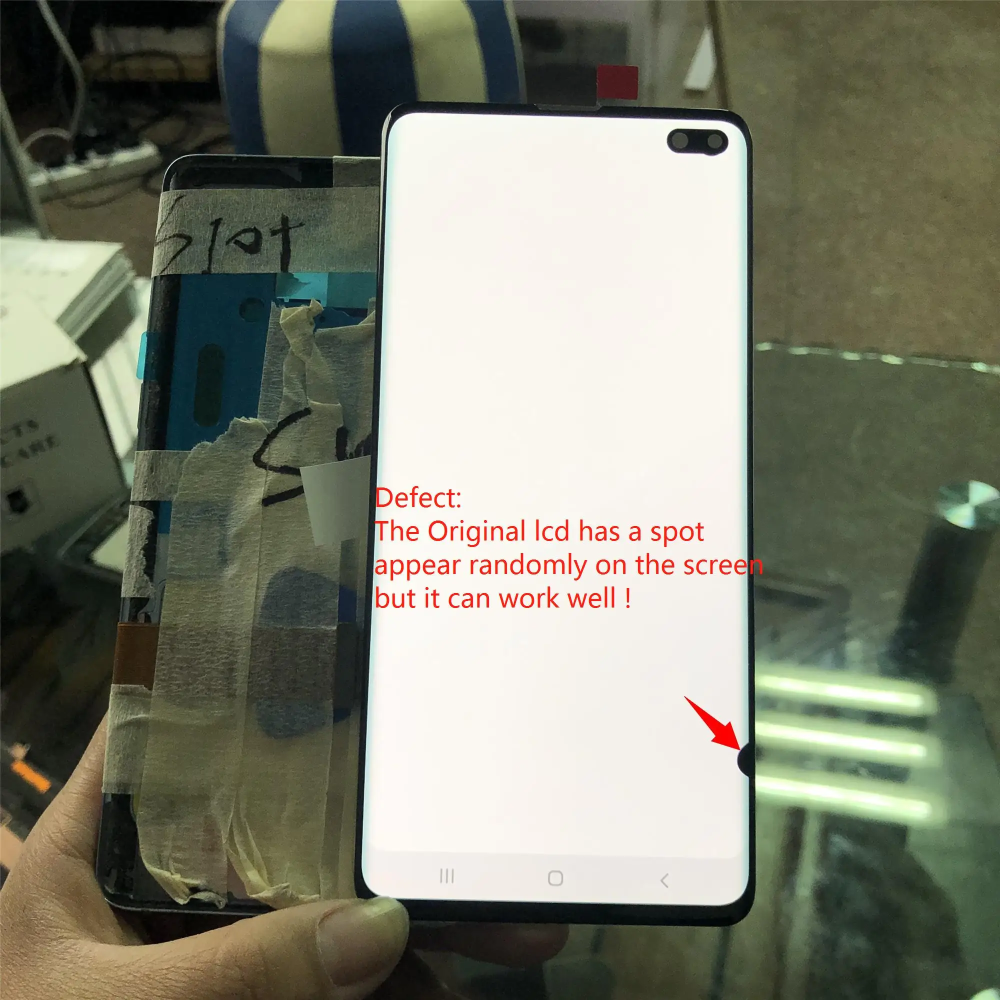 100% SUPER AMOLED LCD for SAMSUNG Galaxy S10 Plus
