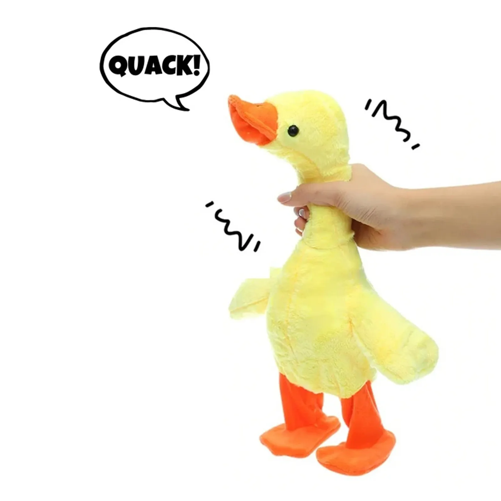 New Creative Electric The Talking Singing And Walking Ducks Funny Toy For Adults &amp Children Stress Relief Plush Toys#g30 | Игрушки и