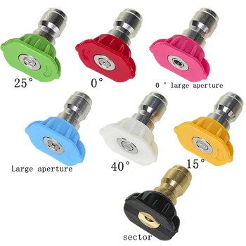 

High Pressure Washer Accessories Kit, 7 Power Washer Spray Nozzle Tips,1/4 Inch 4500 Psi 7-Pack dropshipping water guns