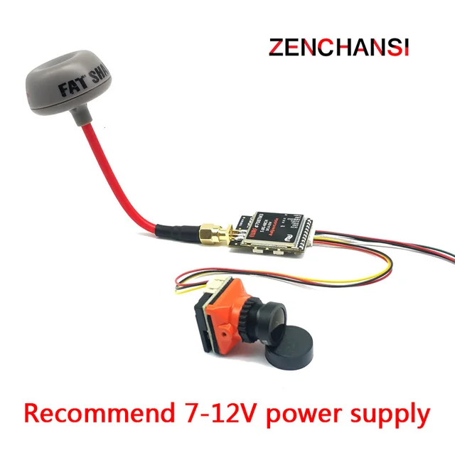 FPV 레이싱 드론에 강력한 힘을 더하세요: EWRF 5.8 그램 600mW 송신기와 FPV 카메라