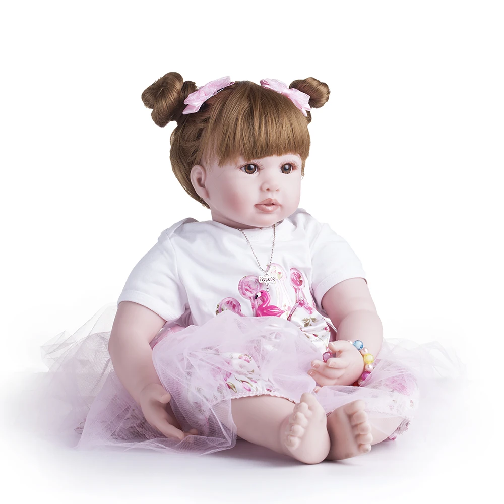 60 см Reborn Baby Doll Sister Flower Серия игрушек принцесса Like Alive Bebe красивая кукла для девочки Reborn коллекция подарок на день рождения