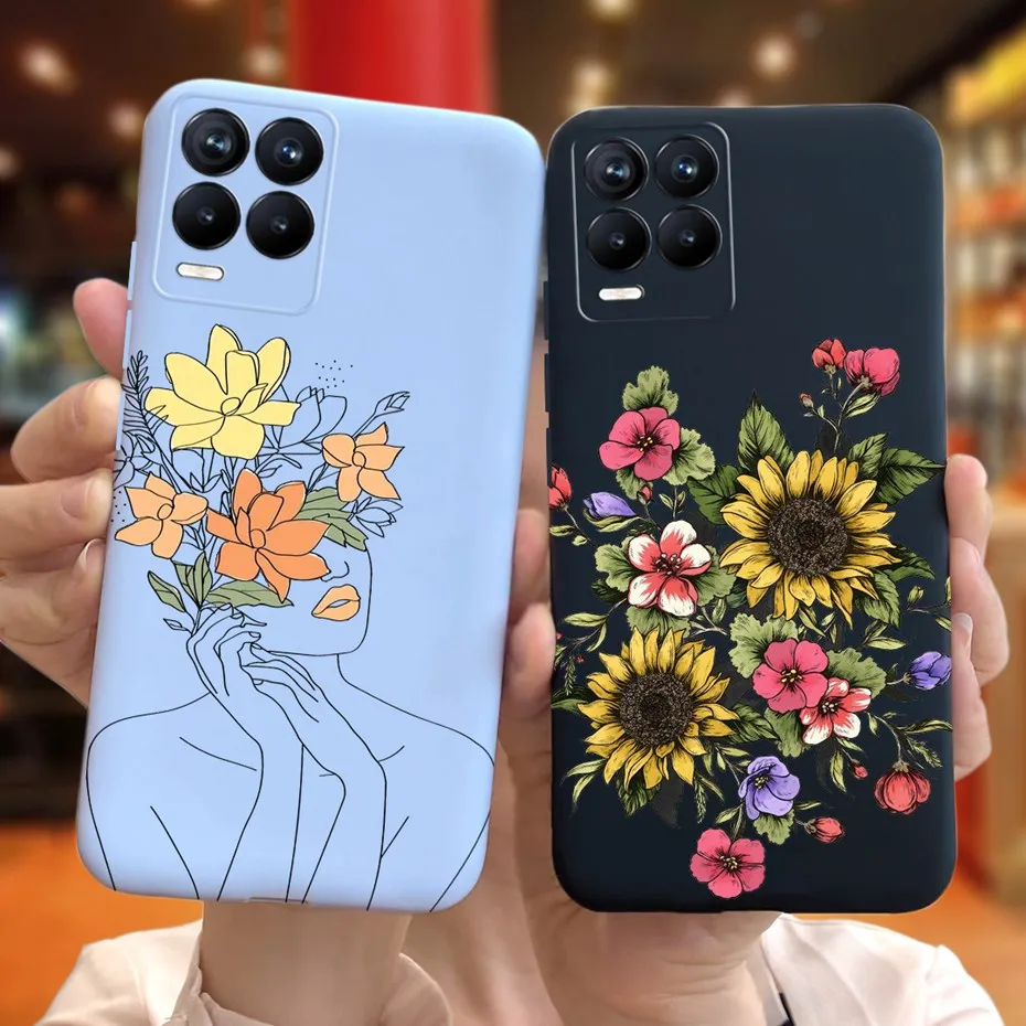 Lavender Sunflower Silicone Luxury Phone Case - Soft TPU Back Cover
