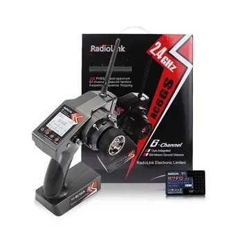 

RadioLink RC4/6GS 2.4GHz 4/6CH 400M Remote Controller Transmitter + R6FG Gyro Inside Receiver for RC Car Boat
