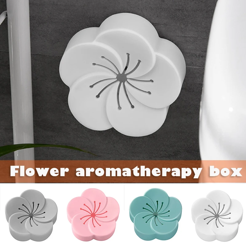 Tablet Diffuser Flower Shape Air Freshener Adhesive Aromatherapy Diffuser with ...
