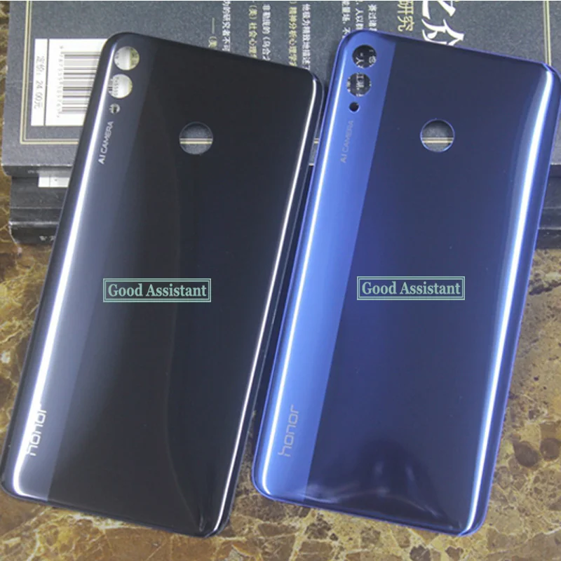 Для huawei Honor 8X Max ЖК-рамка лицевой панели Передняя средняя рама корпус батарея Дверь задняя крышка чехол задний кронштейн