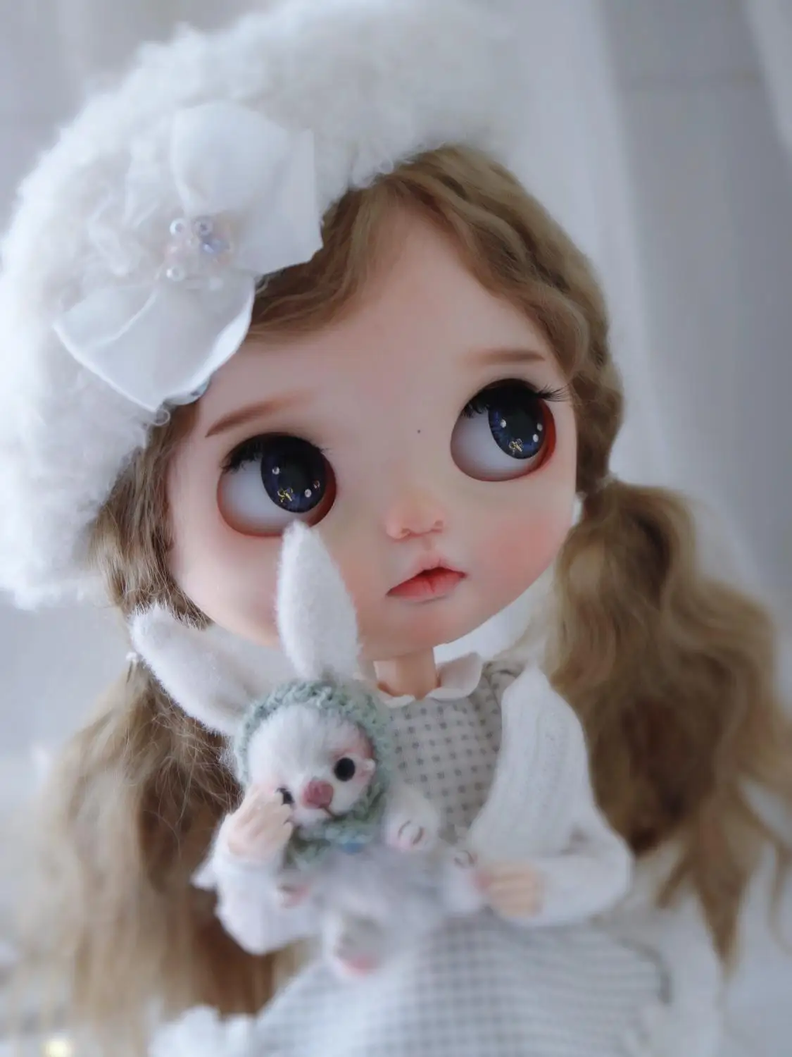 1/6 blyth кукла игрушка bjd совместное тело белый с кожей яркими глазами макияж 19