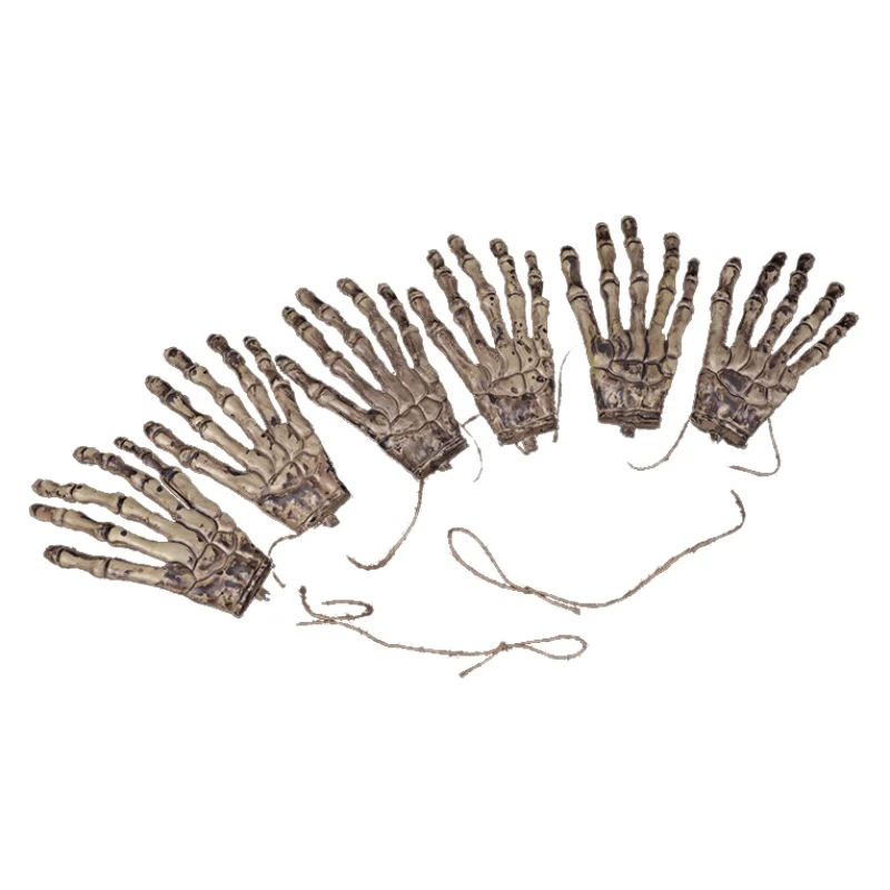

Hot Halloween Ghost Festival Party Horror Decoration Ghost Head Pendant Props Simulation Ghost Hand